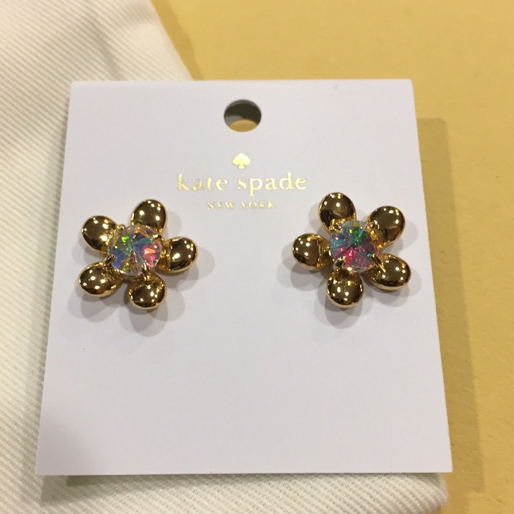 Kate Spade Sunset Blooms Flower Earrings/New